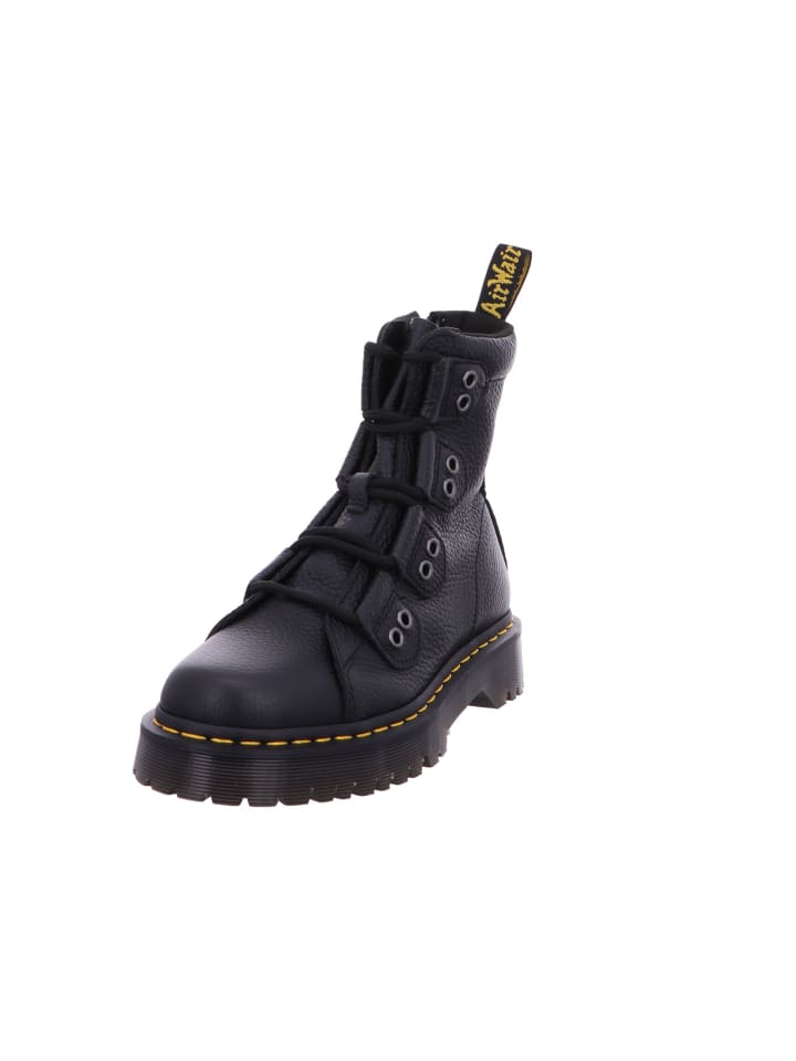 Schnürschuh in schwarz