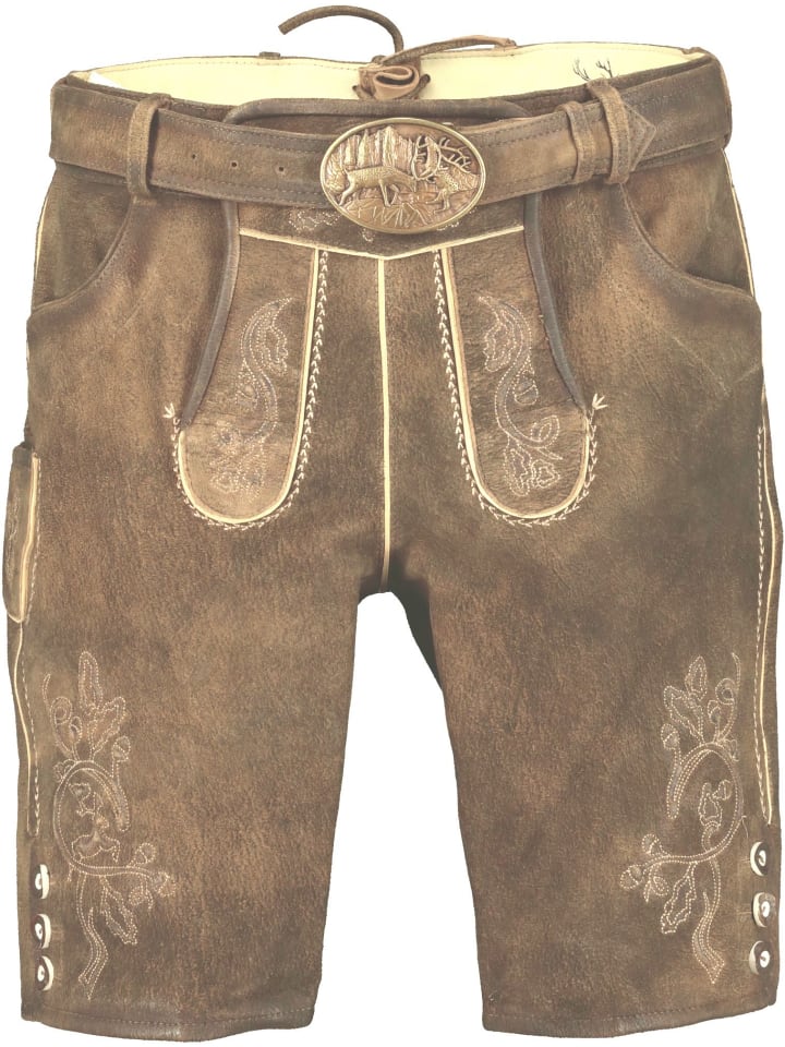 Lederhose in Braun