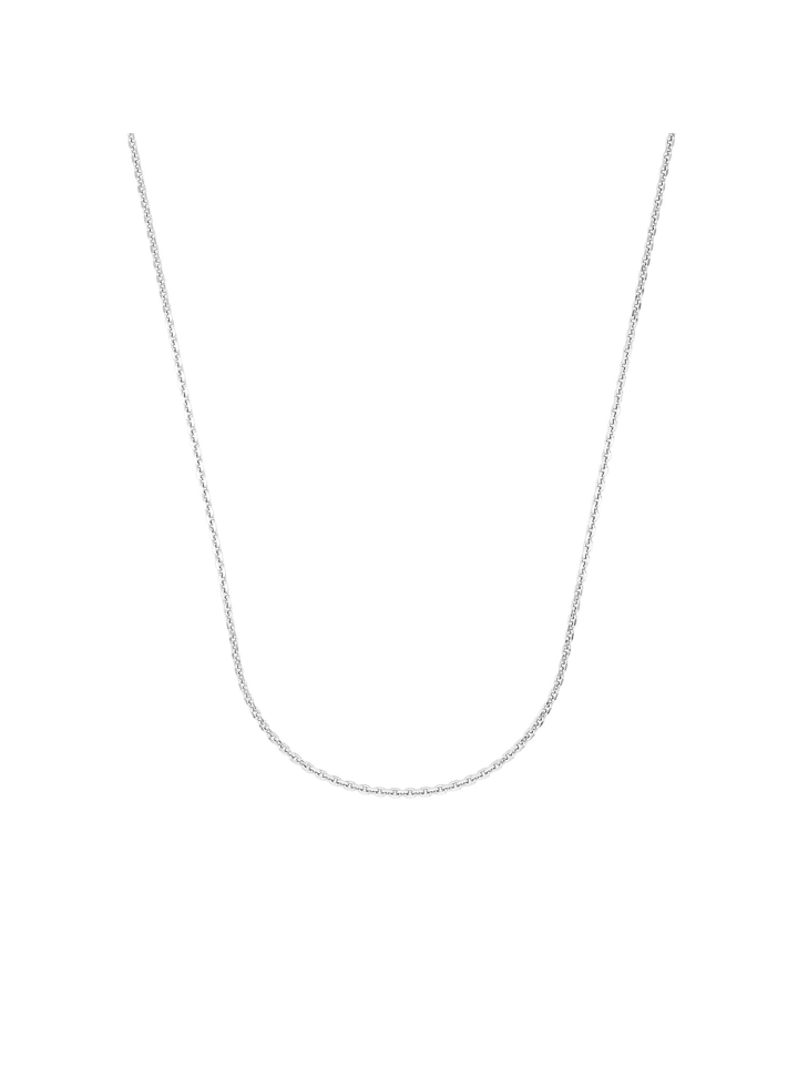 Collier Silber 925, rhodiniert in Silber