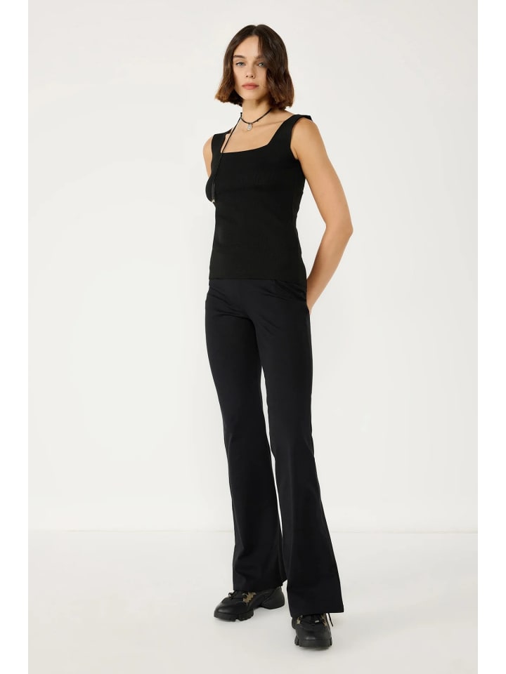 Blouse in Schwarz