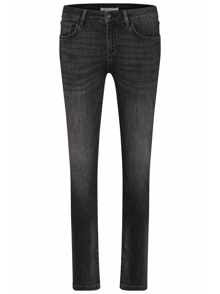 5-Pocket-Jeans in dunkelgrau