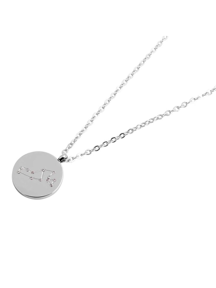 Damen Halskette – Ankerkette aus Edelstahl 43 cm in silber