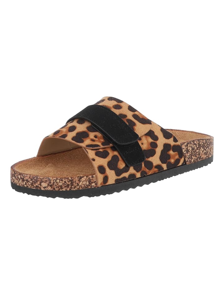 Sandale & Sandalette in Braun und Beige