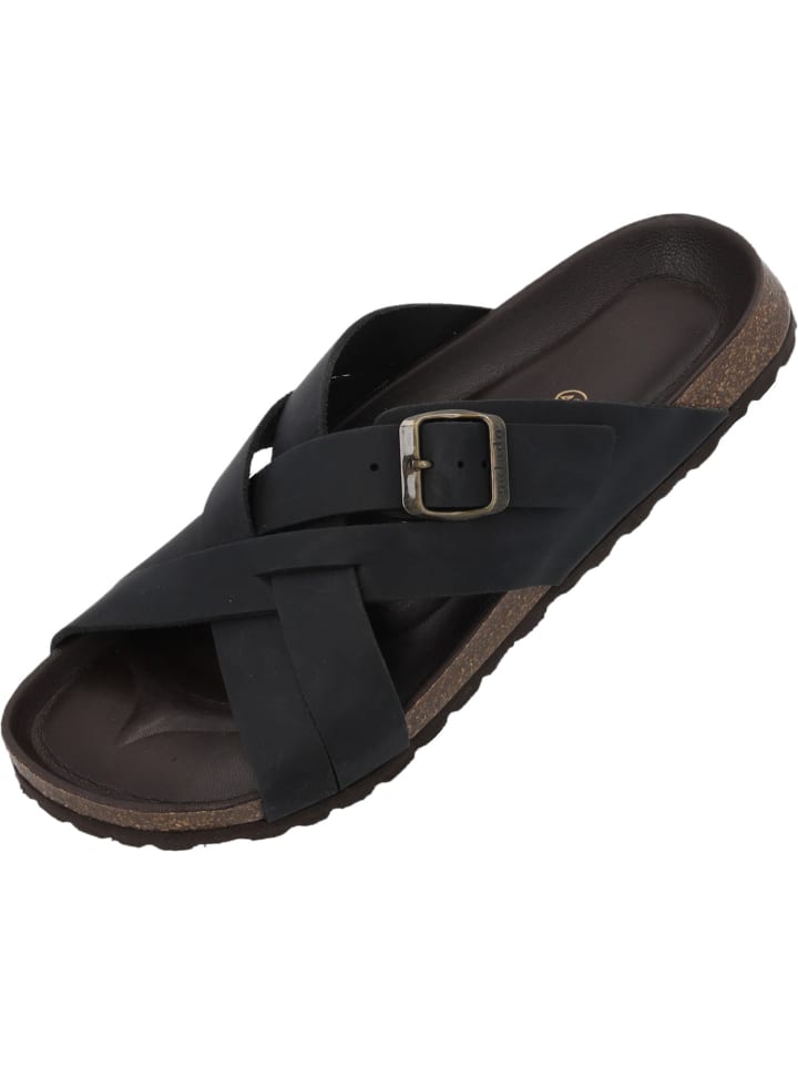 Pantoletten & Badeschuhe Tavros in Schwarz