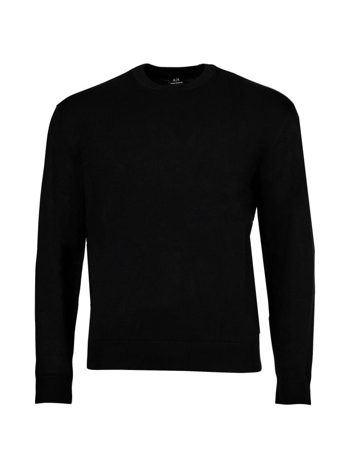 Strickpullover in Schwarz