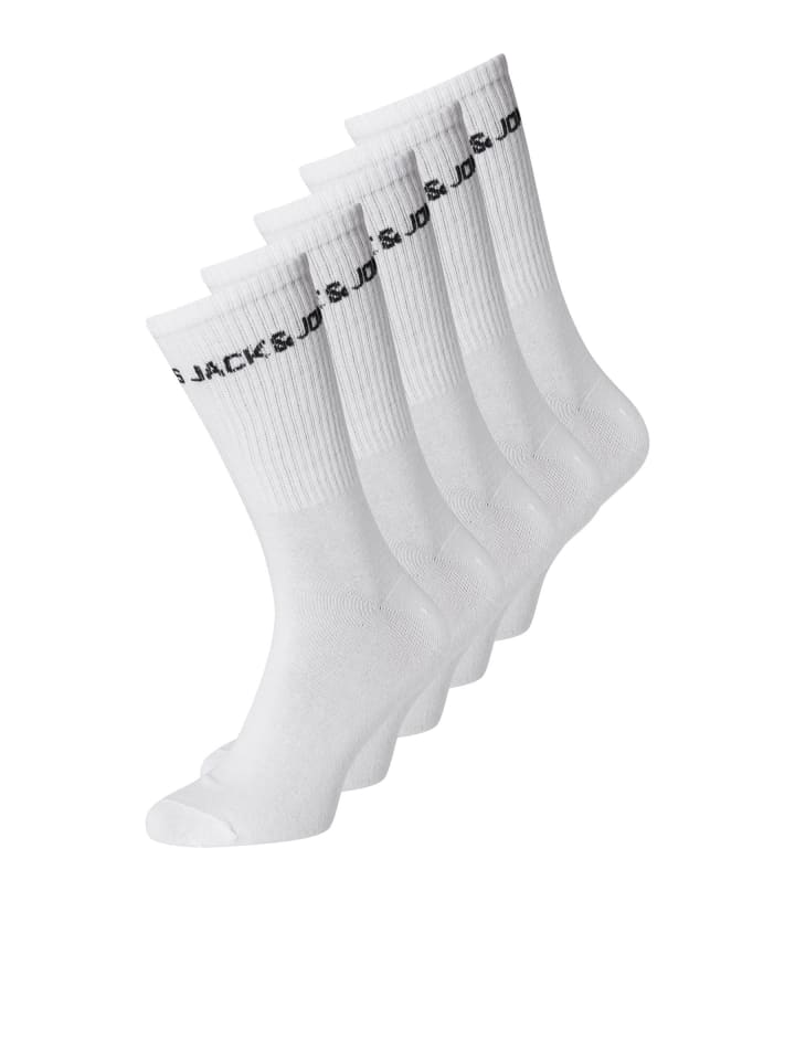 5er-Pack Tennissocken in White 1