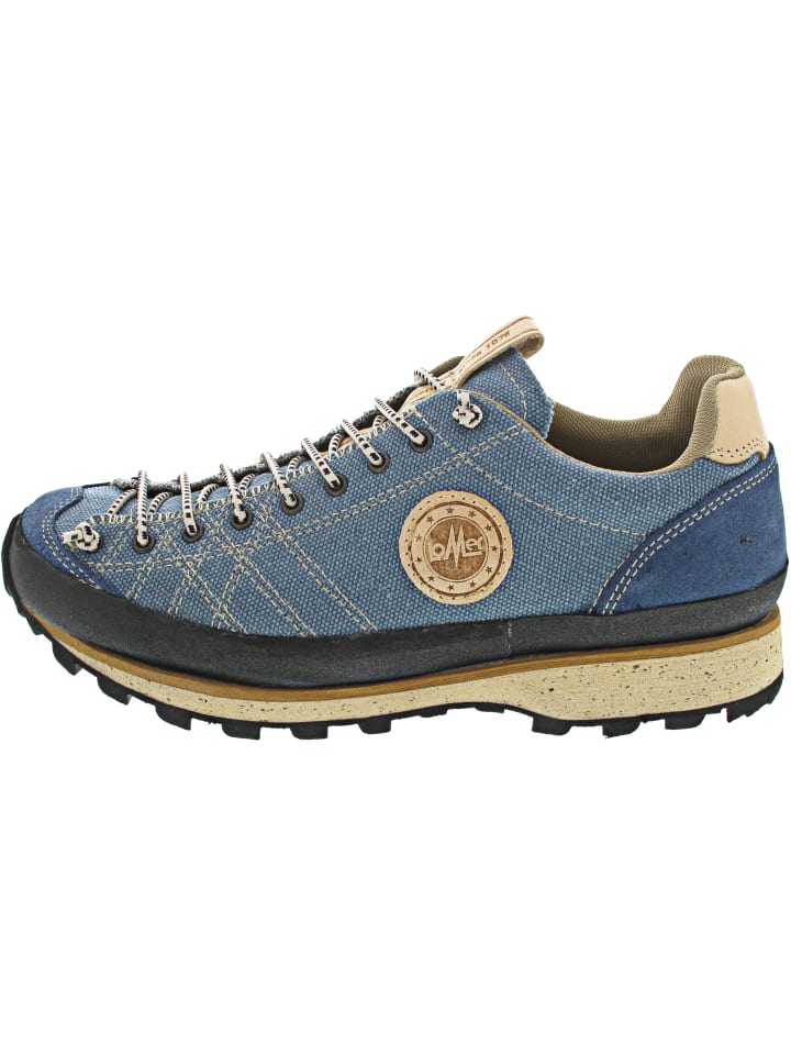 Bio Naturale Canvas Wanderschuh Blau