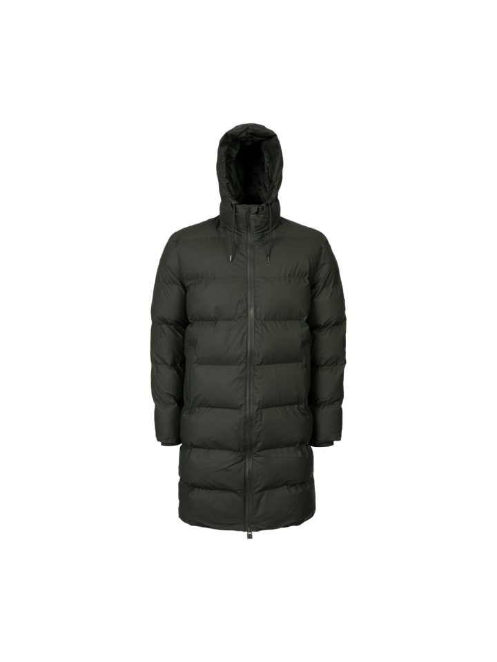 Steppjacke Alta Longer Puffer Jacket W3T3 in dunkelgruen