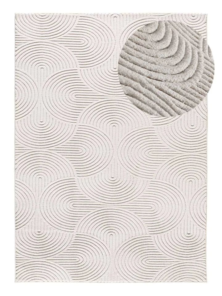 Waschbarer Kurzflor-Teppich ESTILO in creme