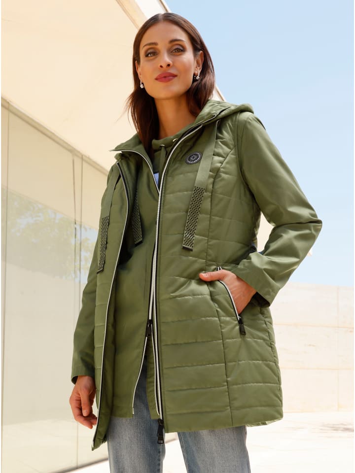 Outdoorjacke in oliv