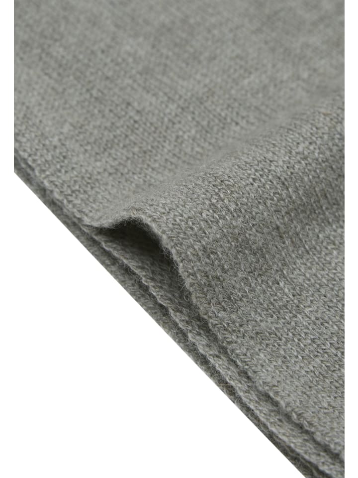 Kaschmirschal in olive melange