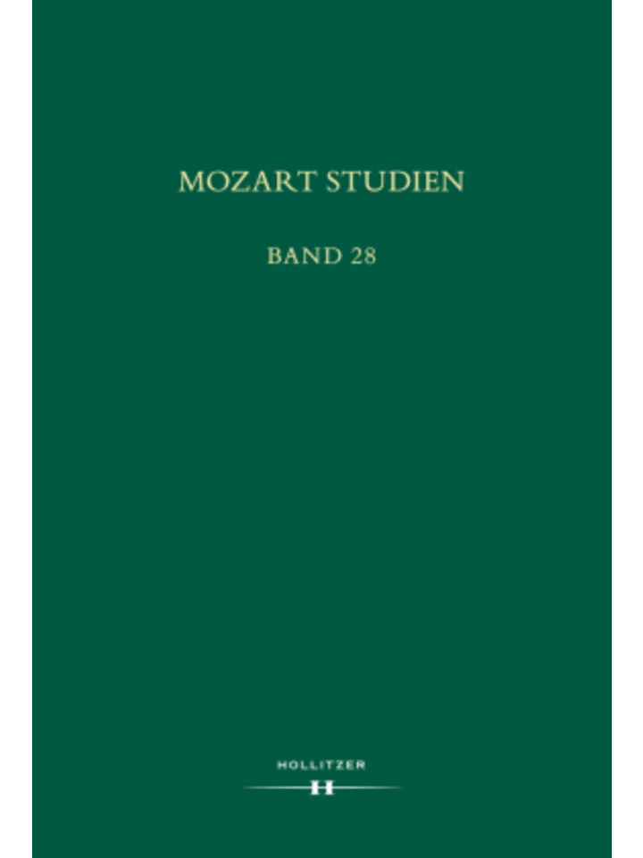 Buch - Mozart Studien Band 28