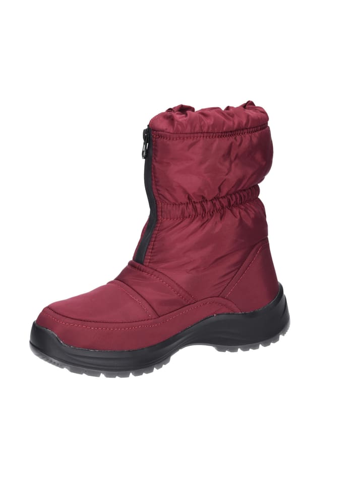 Stiefelette in rot