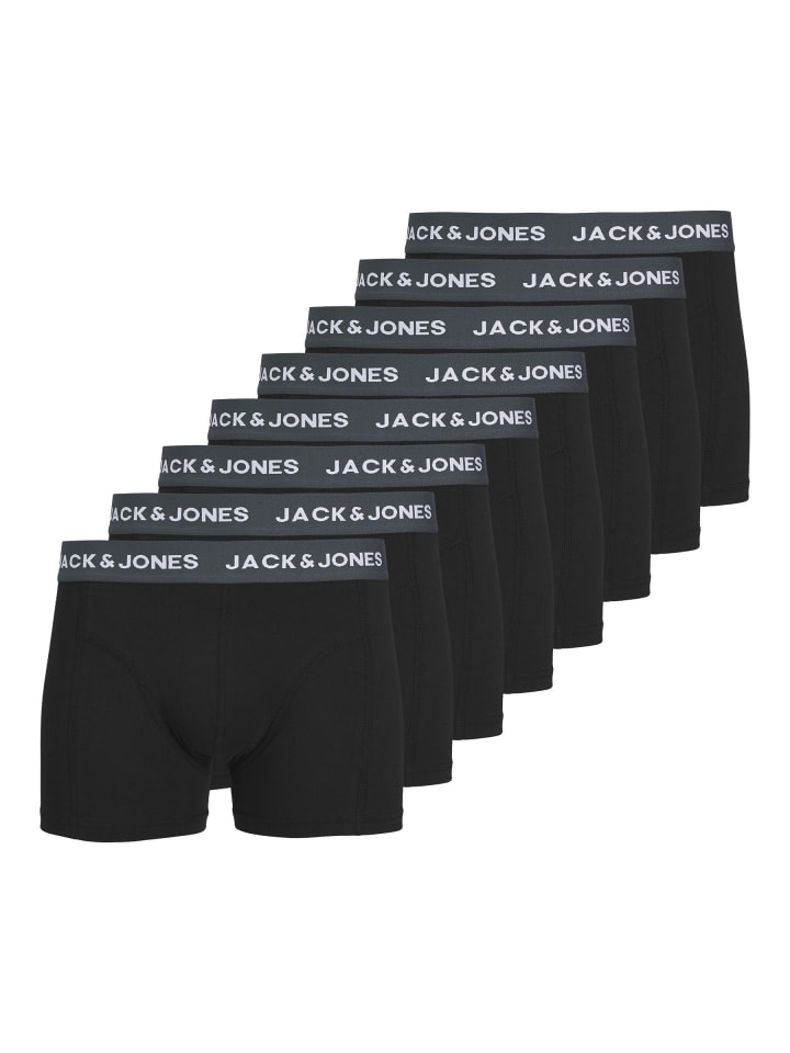 8er-pack Trunks in Black