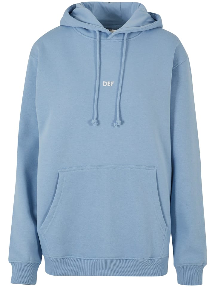 Kapuzenpullover in light blue
