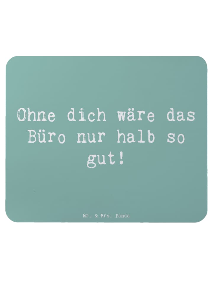 Maus-Pad Spruch Sekretärin Beste mit Spruch in Meeresbrise