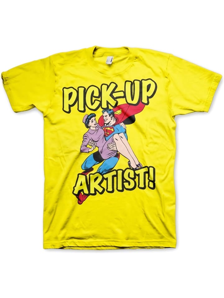 T-Shirt in Gelb