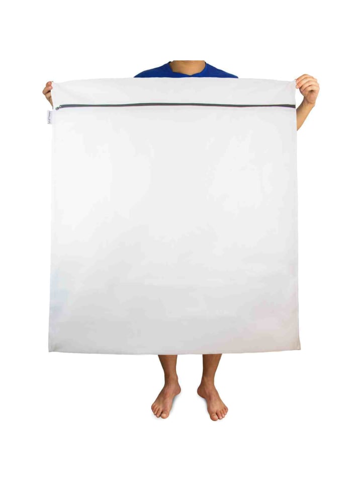 Wäschenetz XXL 100x90cm LIEBLINGS Ding Wäschenetz 1 in Weiß
