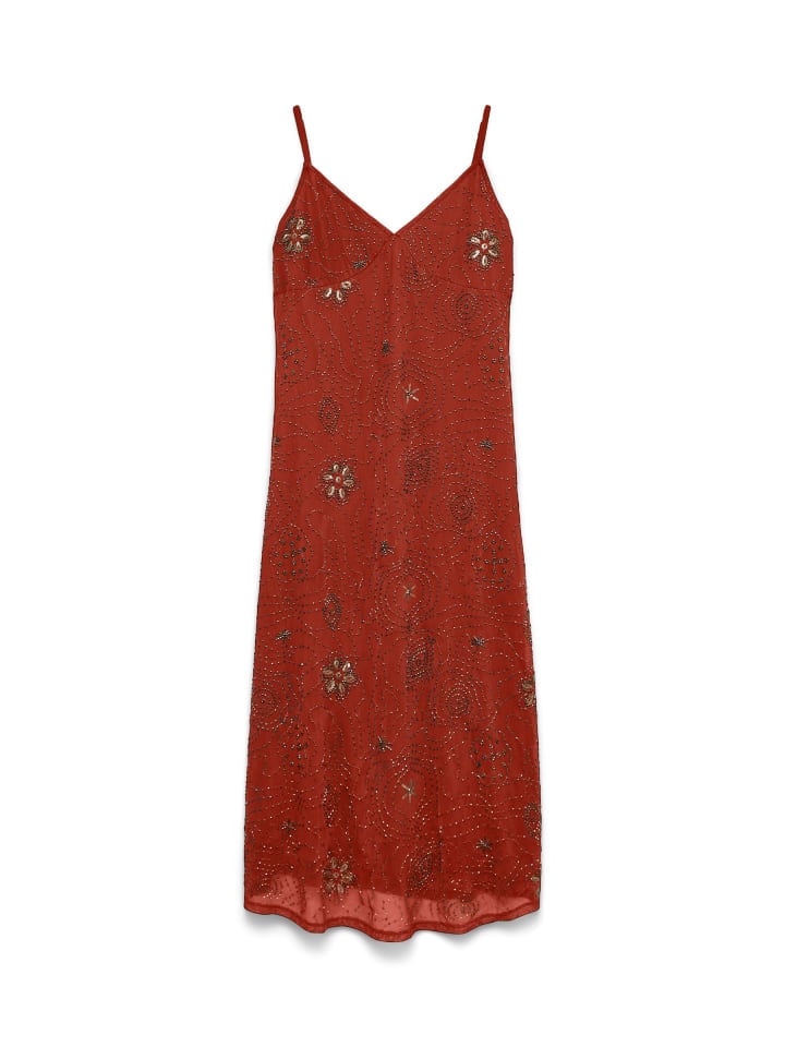 Kleid in Brandy Brown