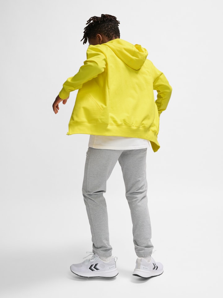 Reißverschluss Kapuzenpullover Hmlgo Kinder in BLAZING YELLOW