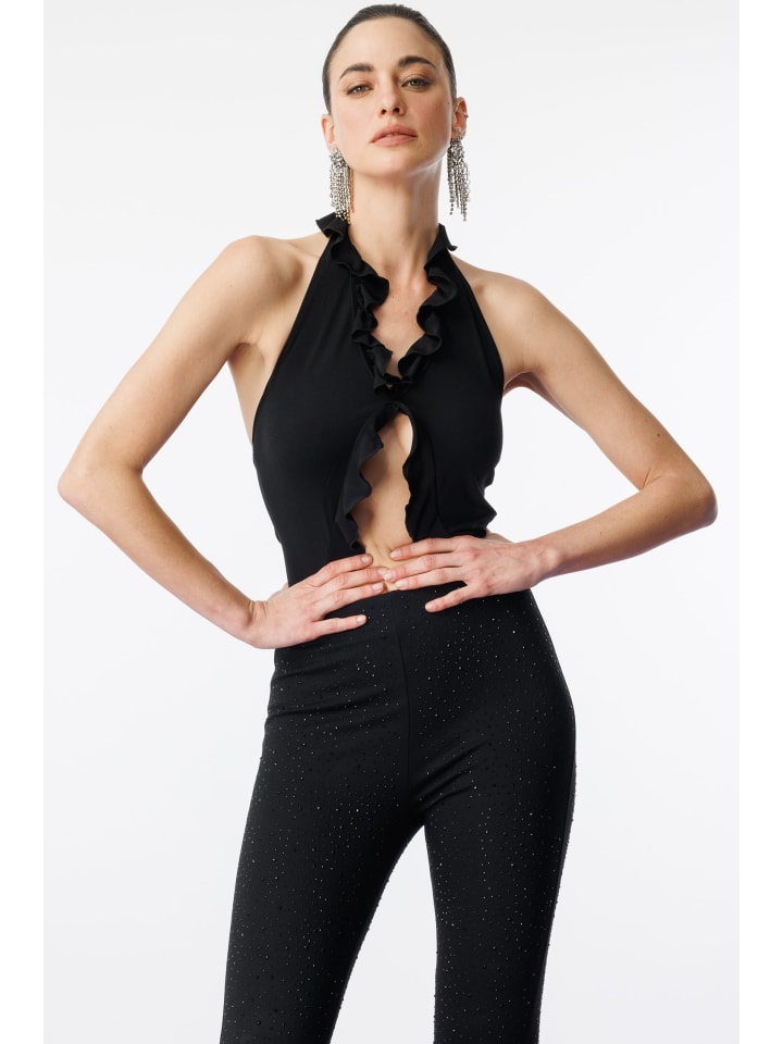 Blouse in Schwarz