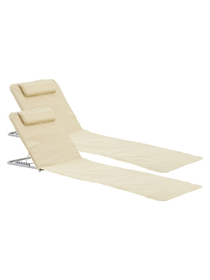 Strandmatte Cellorigo in Beige (L)160cm (B)49cm