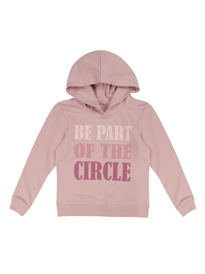 Sweatshirt mit Kapuze Cradle to Cradle in Rosa