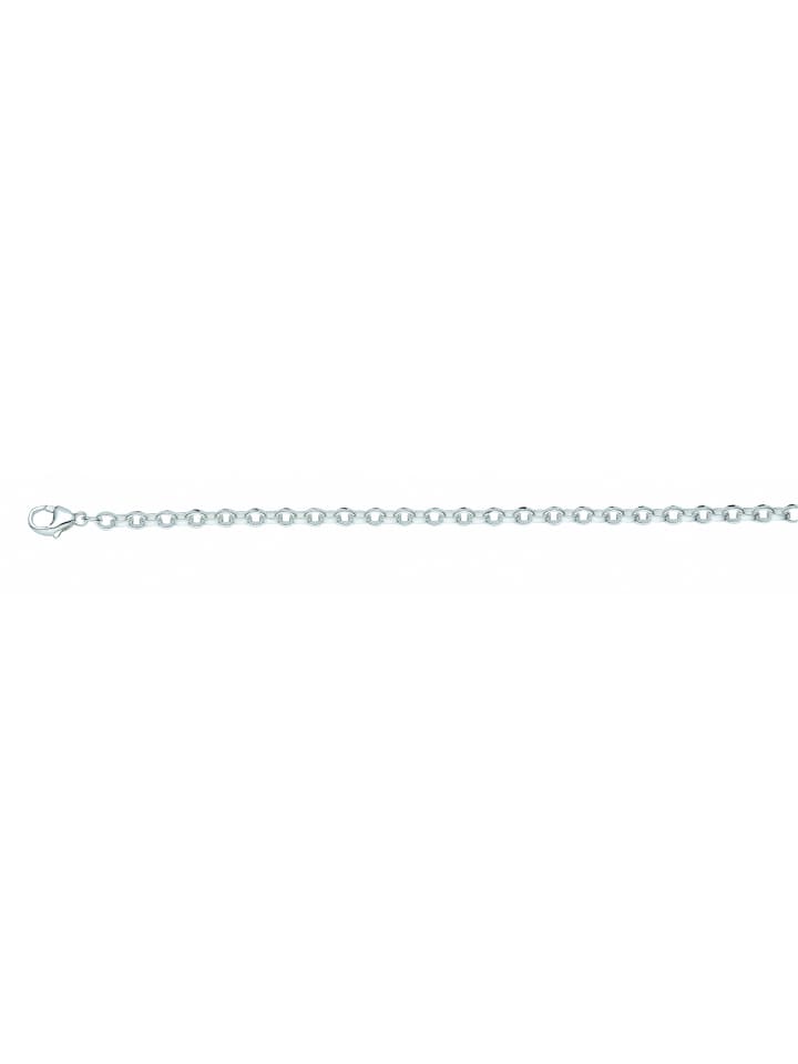 Damen 925 Silber Anker 80 cm Ø 3,6 mm in silber