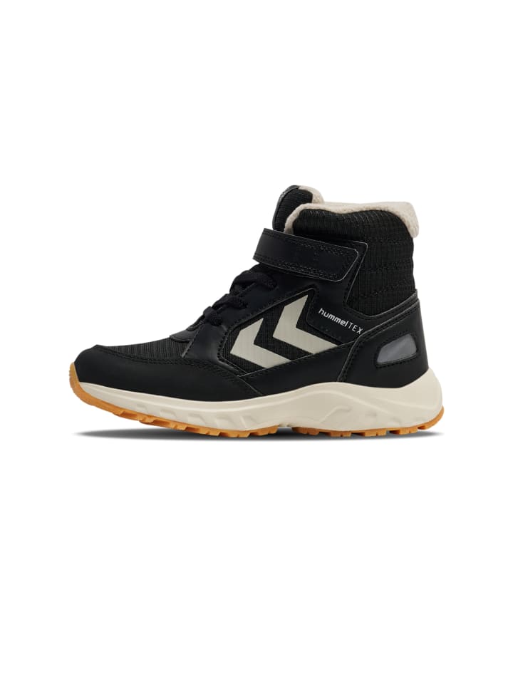 Klettverschluss Outdoor Boots Explorer Tex Lebensstil Kinder in BLACK