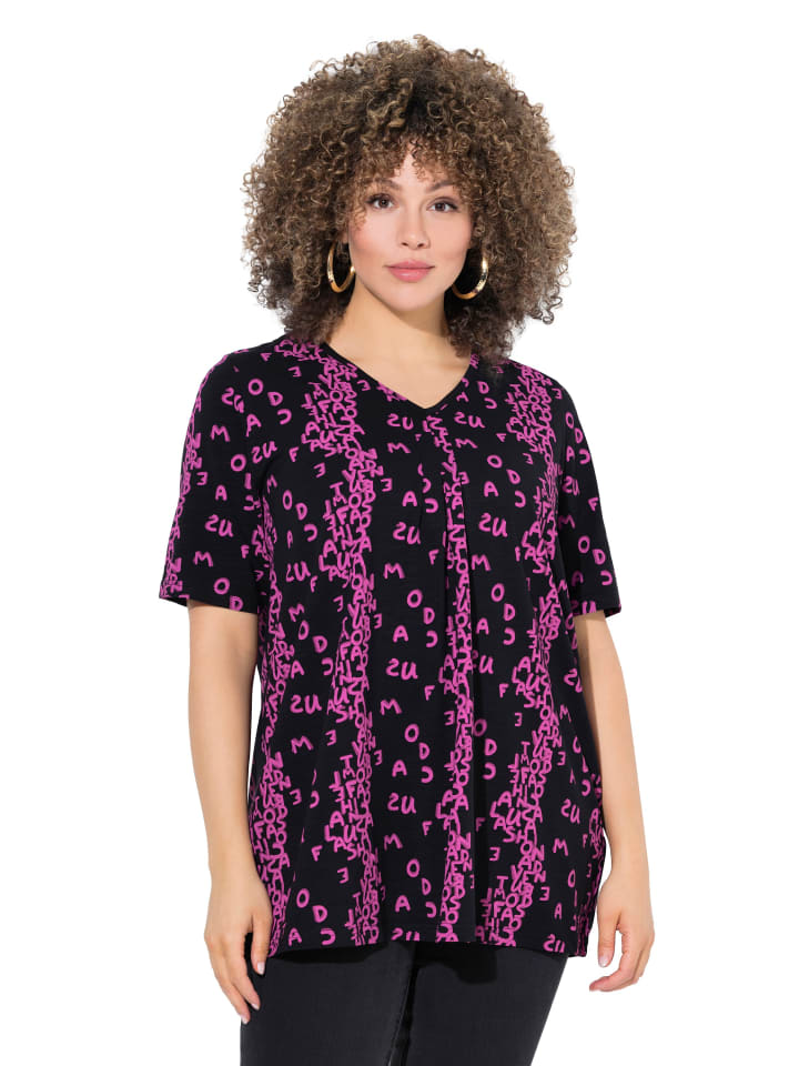 Langarmshirt in magnolienrot