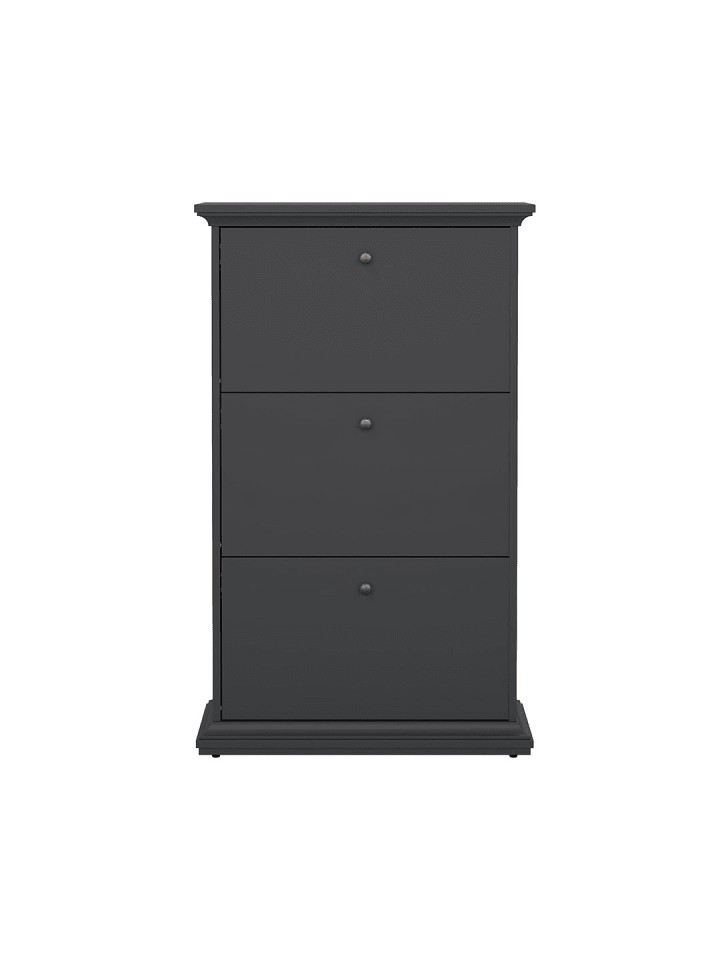 Schuhschrank Venedig Grau 78 x 28 cm