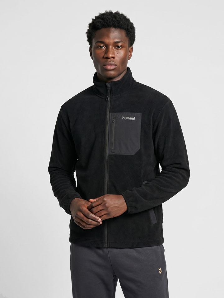 Fleece-Jacke Hmlpolar Herren in BLACK