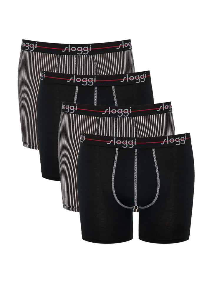 Long Short / Pant Start in Red - Dark combination