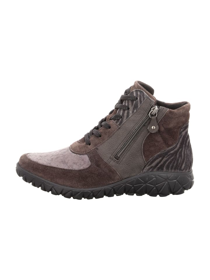 Komfort Stiefeletten in Braun