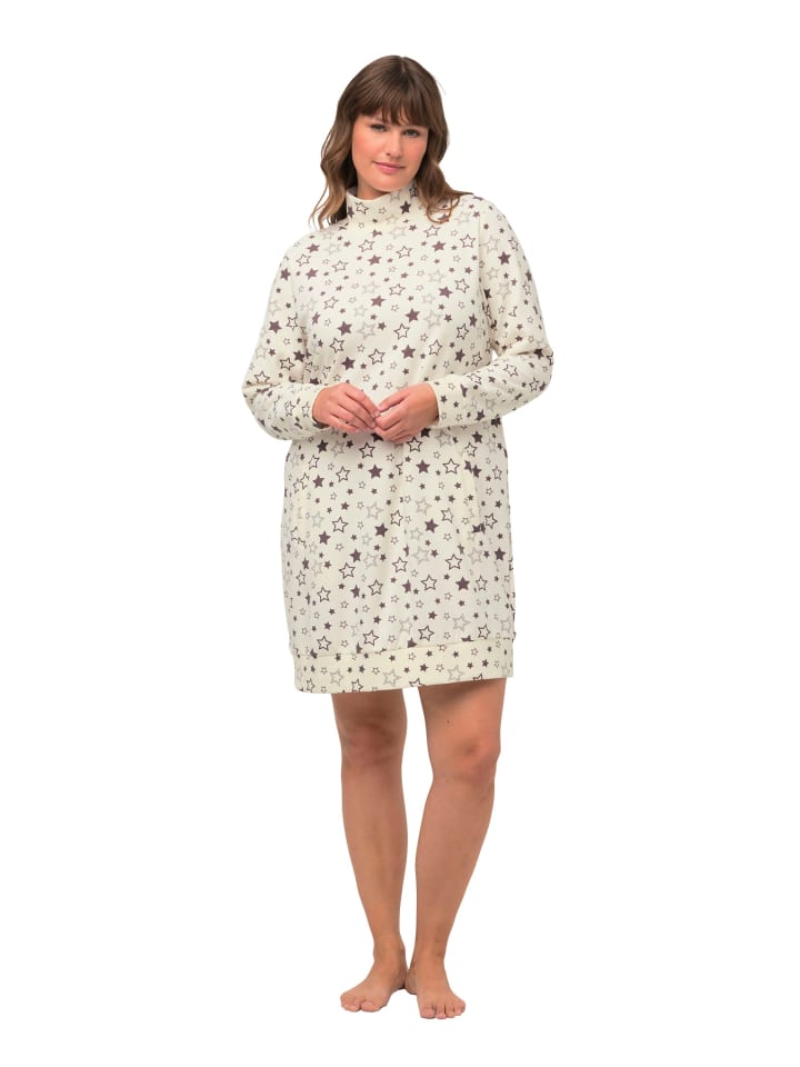 Homewearkleid in kreide
