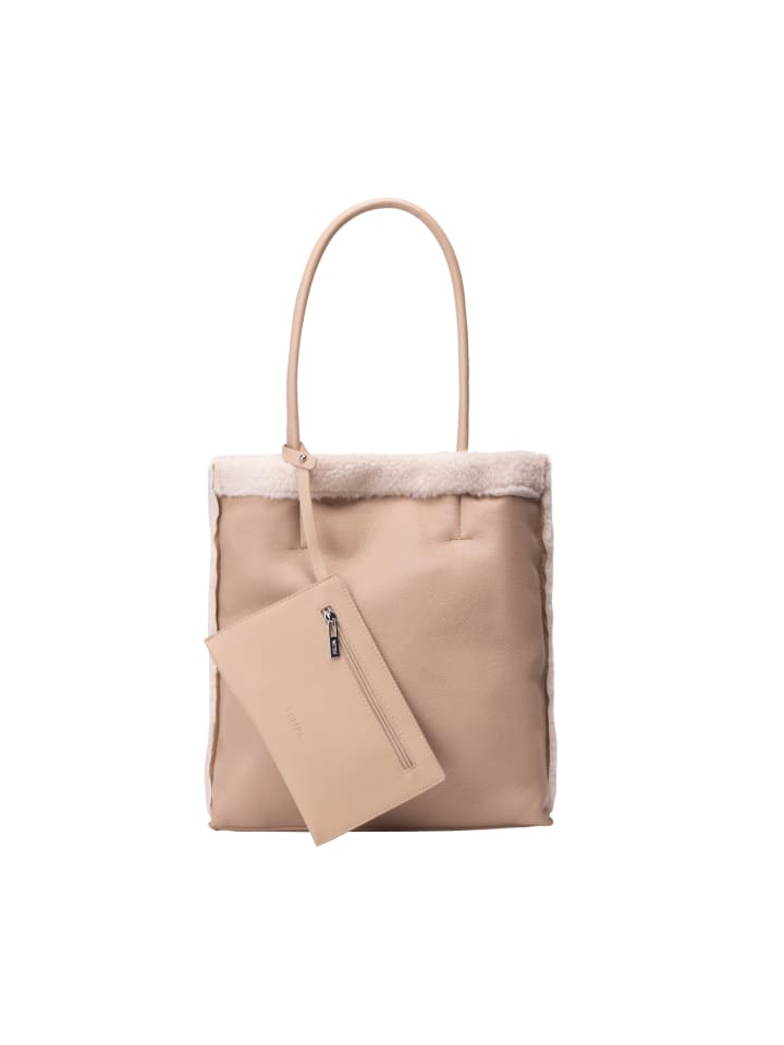 Damen Shopper in BEIGE