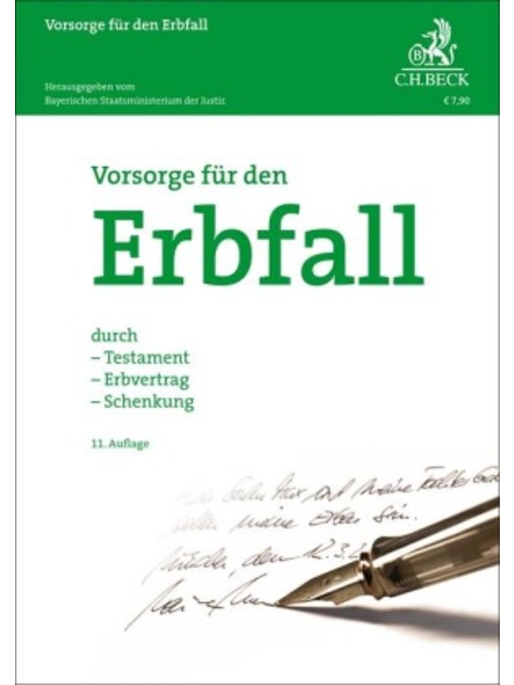 Buch - Vorsorge für den Erbfall