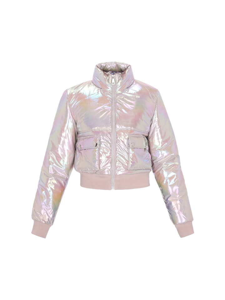 Women Jacket in violet rainbow