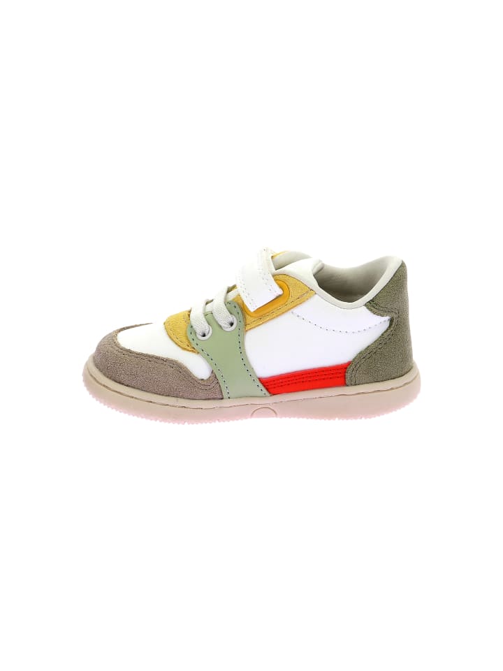 Kickbuvar-Sneaker aus Leder für Kinder Grün