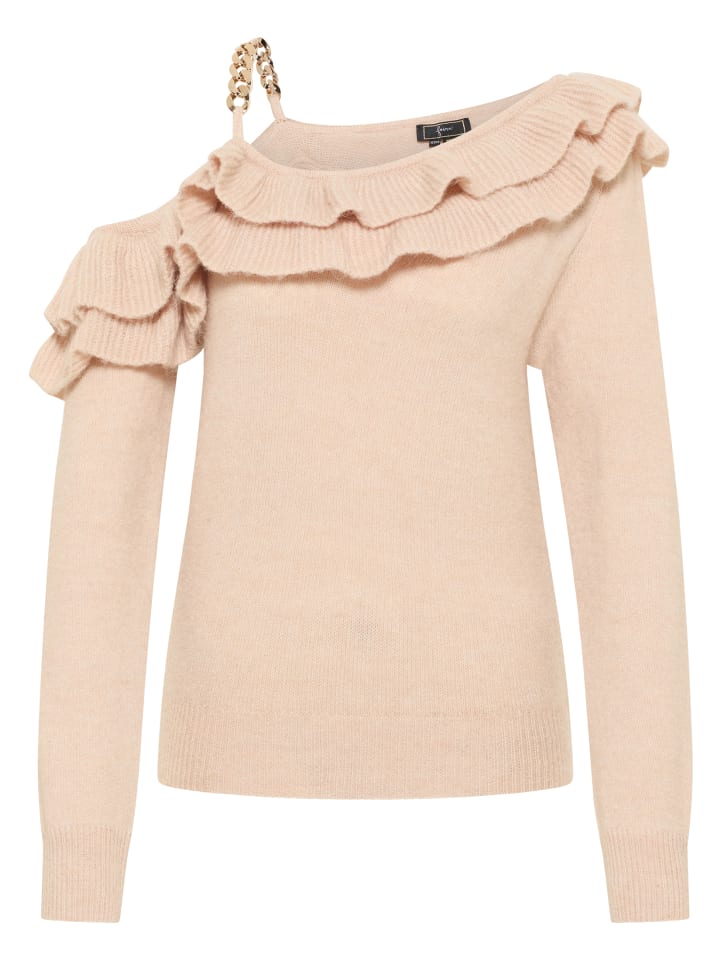 Damen Strickpullover in Beige