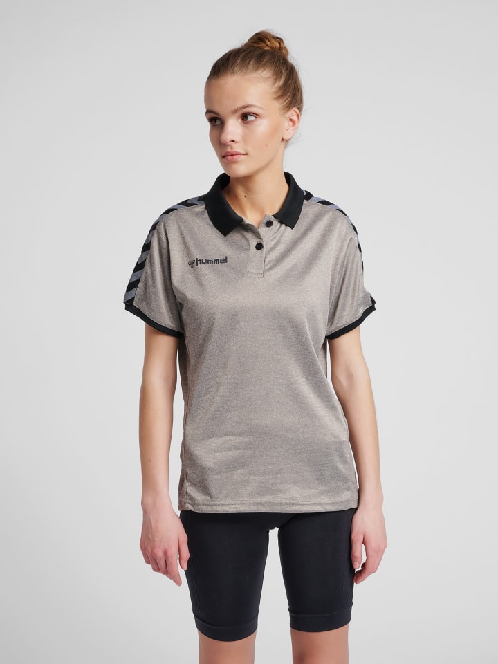 Polo Hmlauthentic Damen in GREY MELANGE