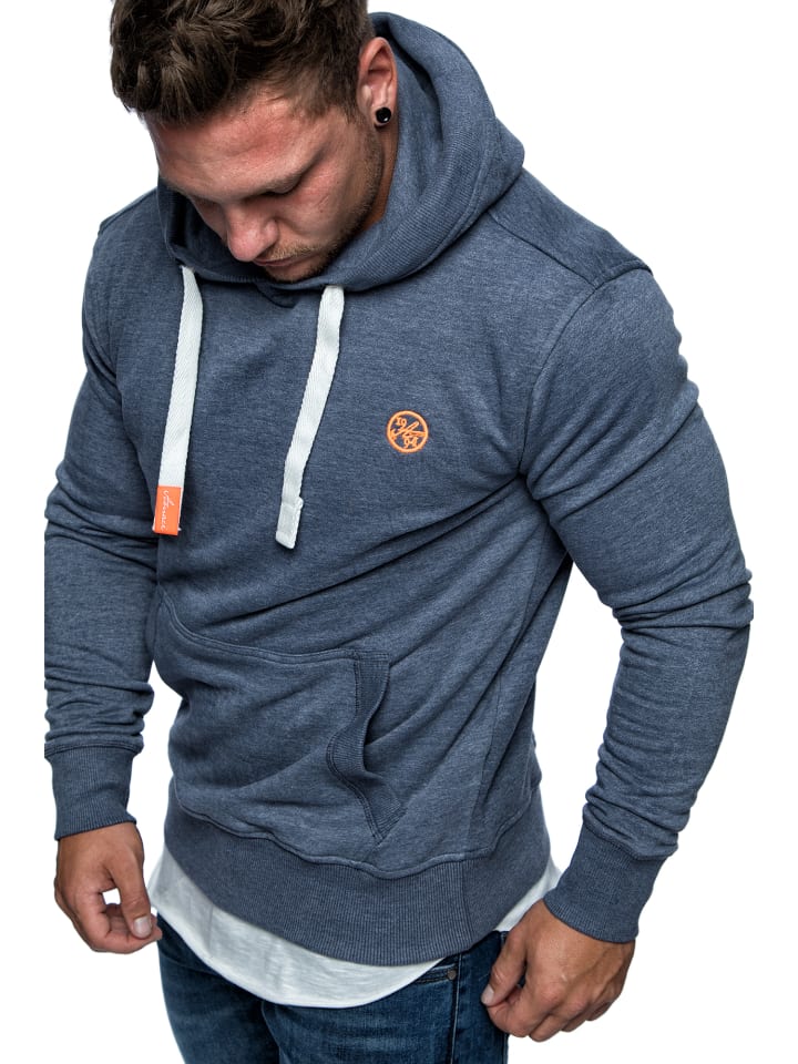 Kapuzenpullover WATERBURY in Blau