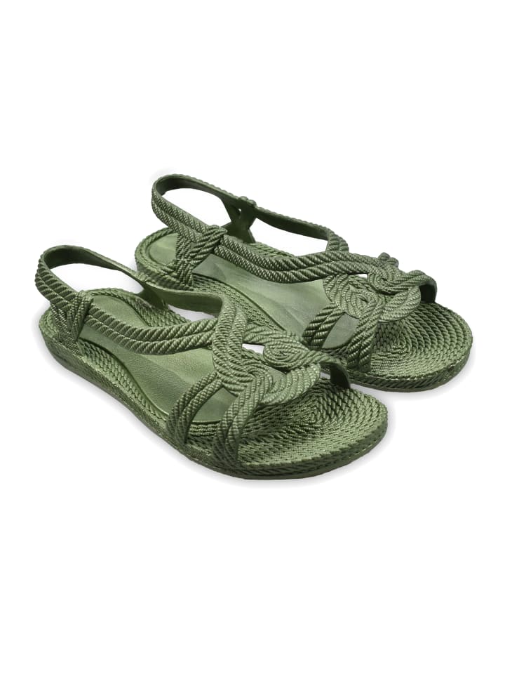 Sandalen "Esmirna" in Militärgrün