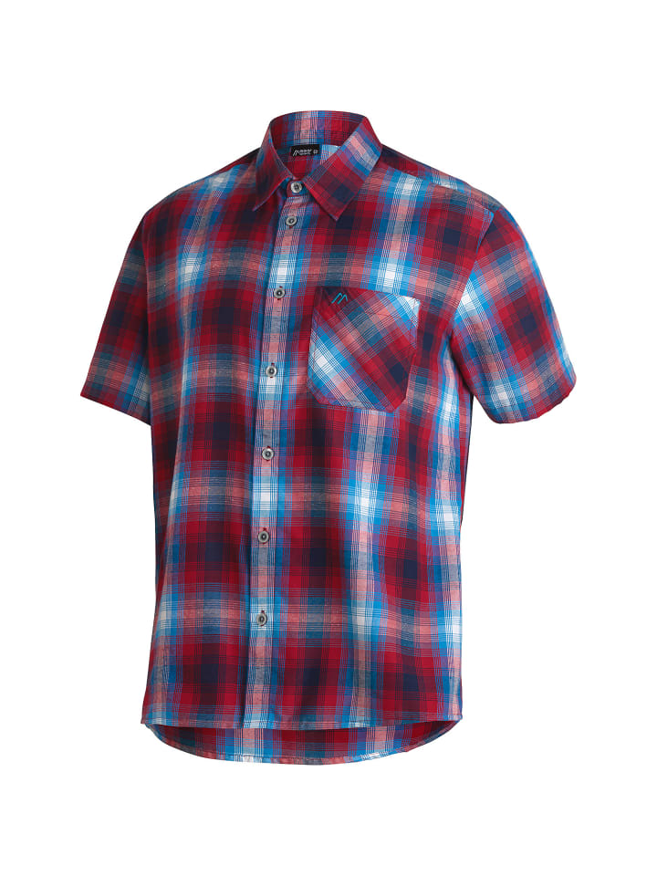 MAURO He-Hemd 1/2 Arm in Rot4585
