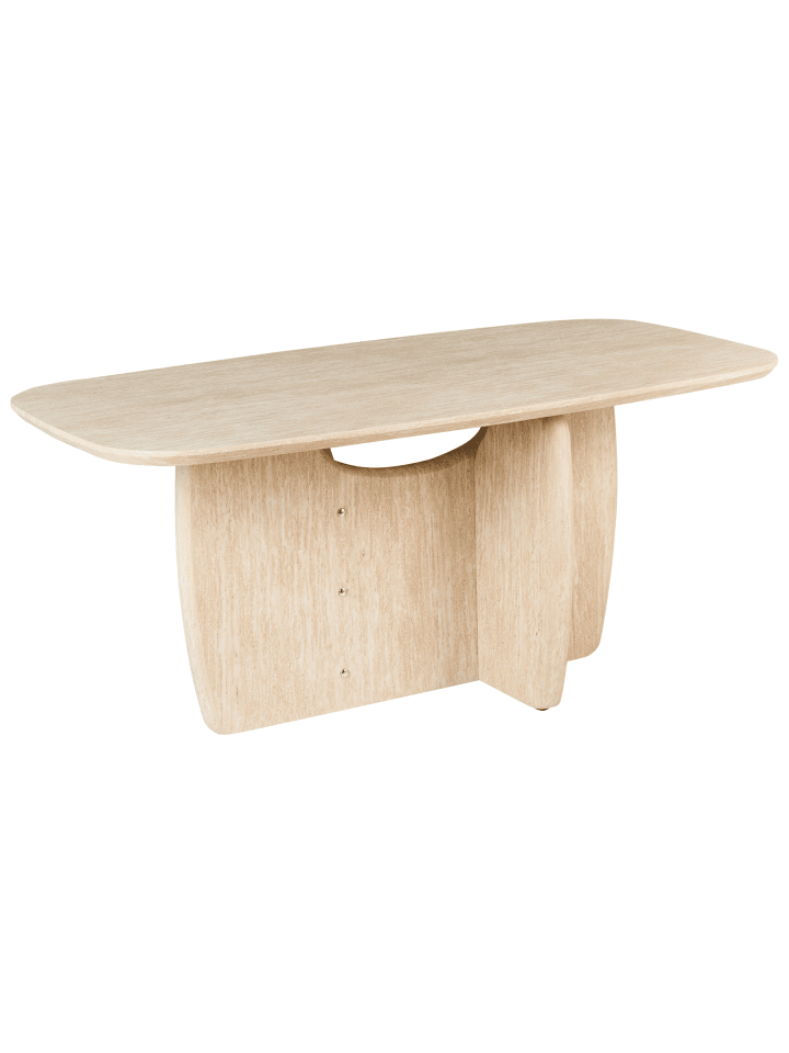 Esszimmertisch TRAVERS in Braun - (W) 90 x (H) 76 x (L) 180 cm