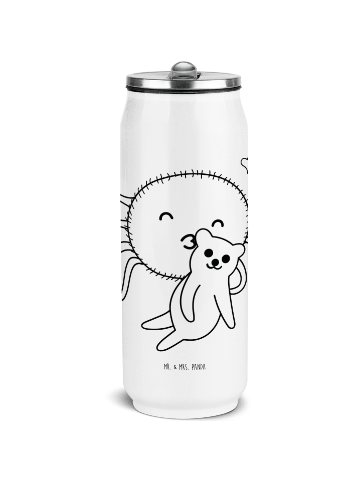 Getränkedosen Trinkflasche Spinne Agathe Teddy ... in Weiß
