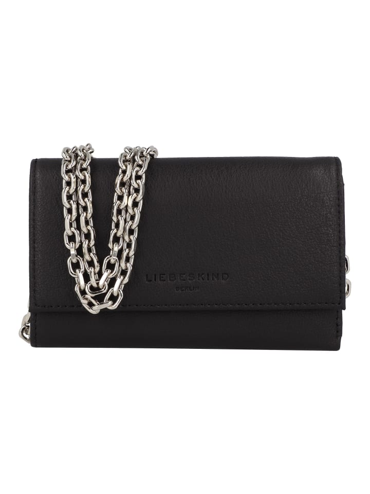 Malia Clutch Geldbörse L RFID Schutz Leder 15.5 cm black