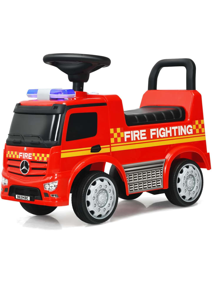 Rutschauto Feuerwehrauto Mercedes in Rot