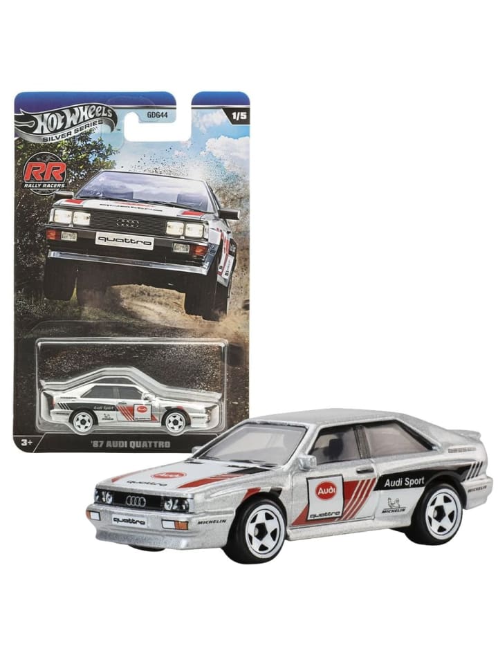 Audi Quattro JKX61 | Hot Wheels Silver Series | Rally Racers