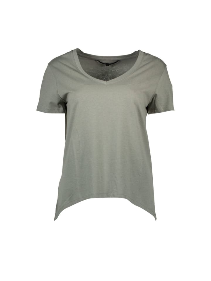 Grün Baumwolle Damen T-Shirt
